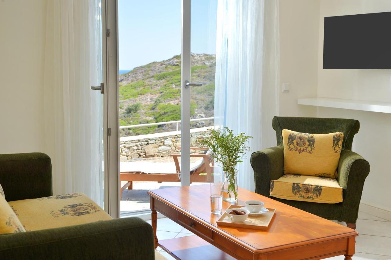 Andros Homes Sea Side Apartment & Studio 加夫里翁 外观 照片