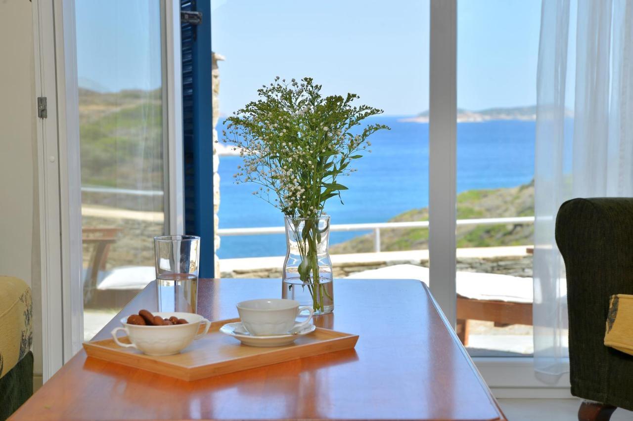 Andros Homes Sea Side Apartment & Studio 加夫里翁 外观 照片