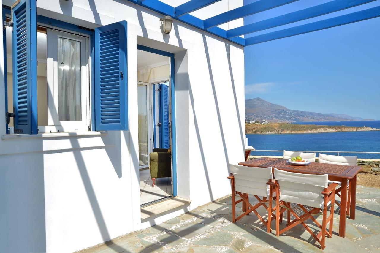 Andros Homes Sea Side Apartment & Studio 加夫里翁 外观 照片