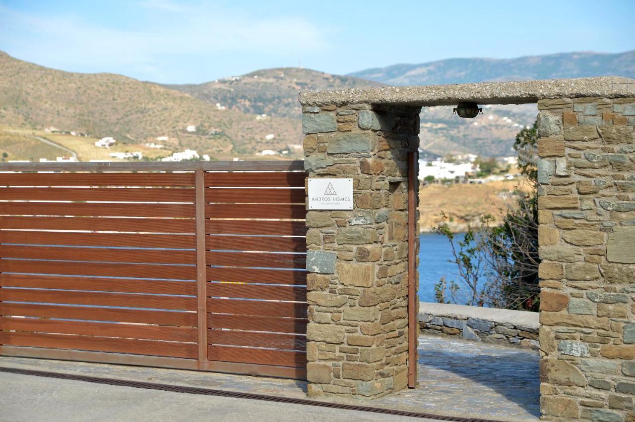 Andros Homes Sea Side Apartment & Studio 加夫里翁 外观 照片